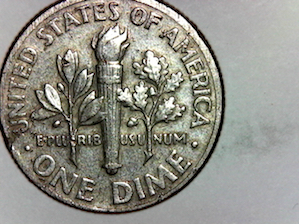 2005-P--Roosevelt-Thin-Dime..actual-Weight-In-Grams-Is-2.3